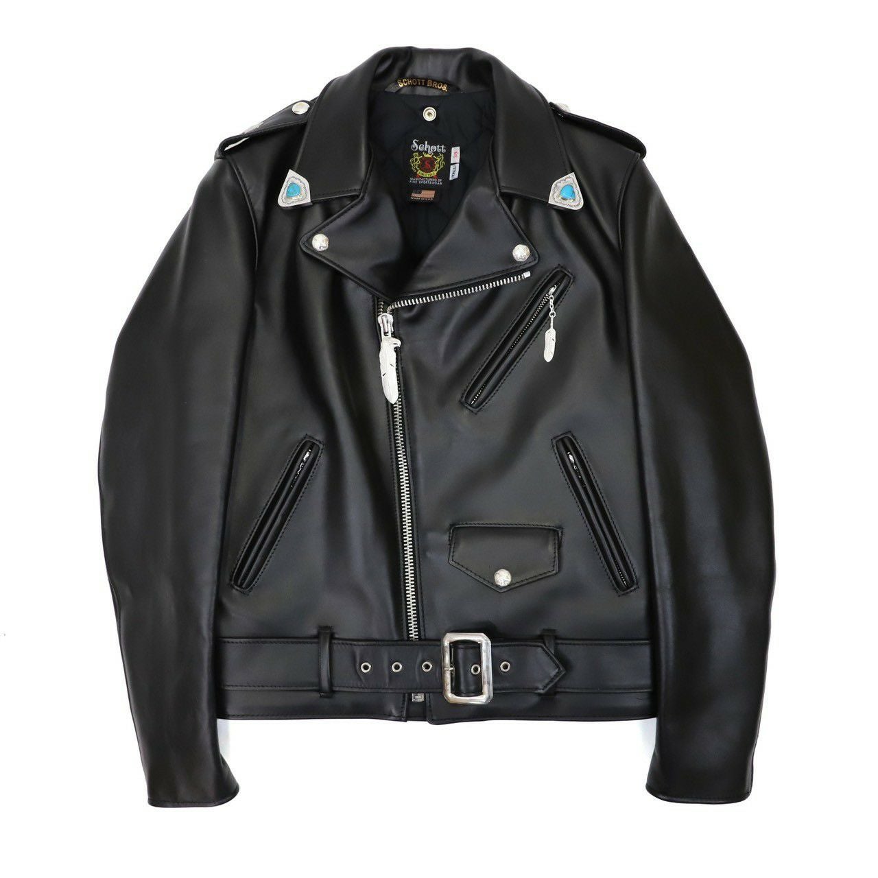 Schott × REDMAN.】613UST ONESTAR TALL CUSTOM JACKET - TURQUOISE