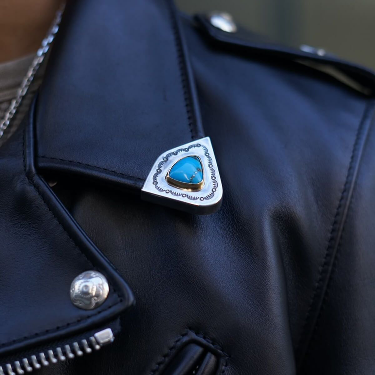 Schott × REDMAN.】613UST ONESTAR TALL CUSTOM JACKET - TURQUOISE